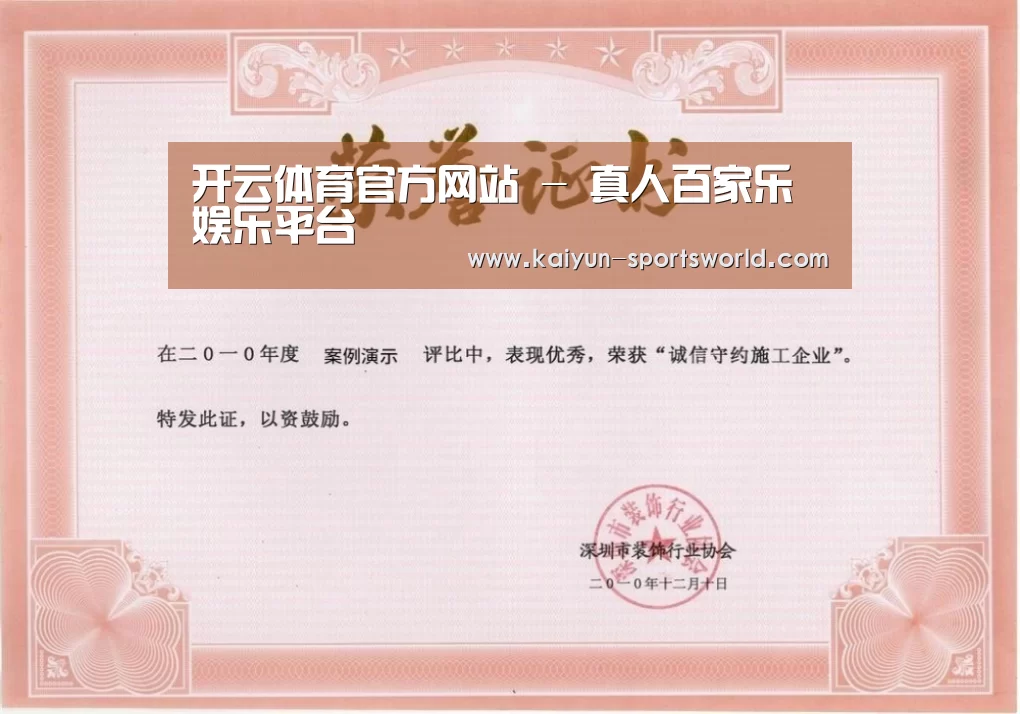 荣誉证书二(图1)