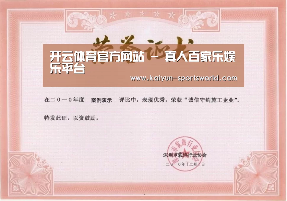 荣誉证书二